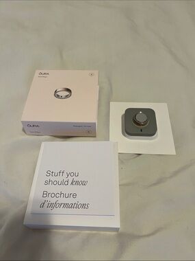 Oura Ring – Rose Gold Finish with Silver Interior